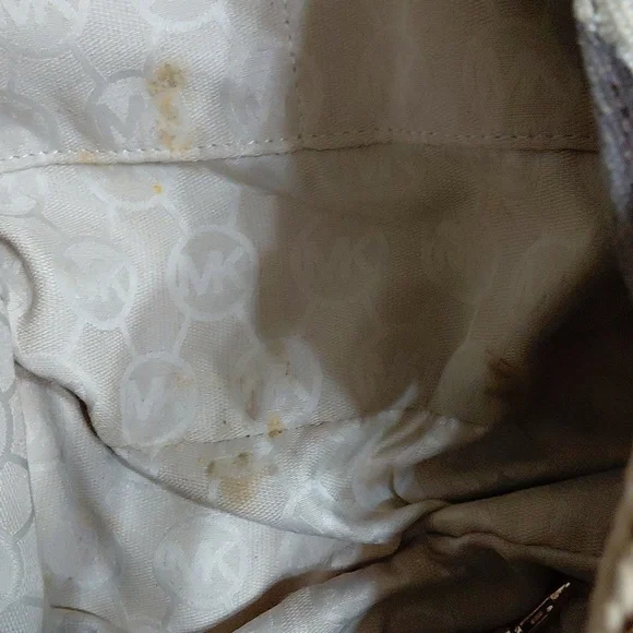 Michael Kors Zebra Print Canvas Shoulder Bag Satchel - Picture 10 of 11